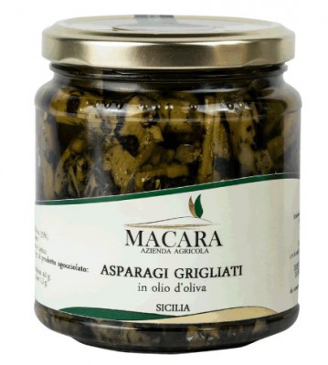 Asparagi grigliati in olio d'oliva - 280gr SICILIA